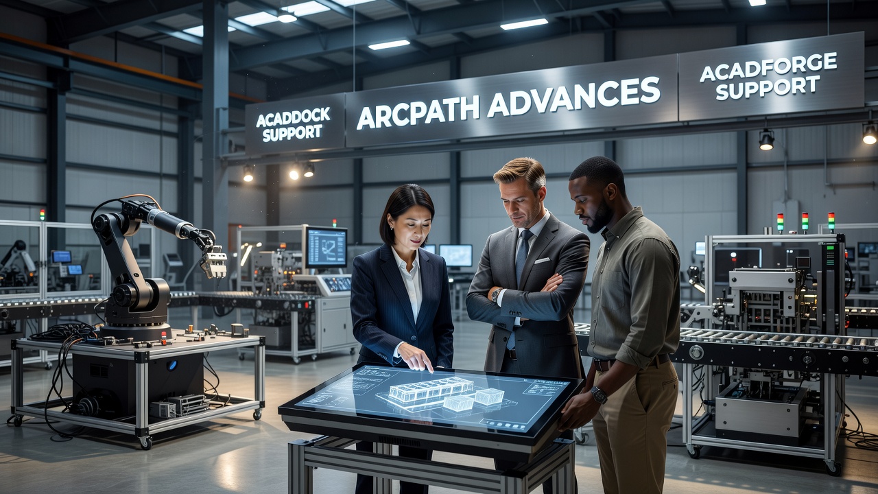 Arcpath Advances with Acaddock and Acadforge Support