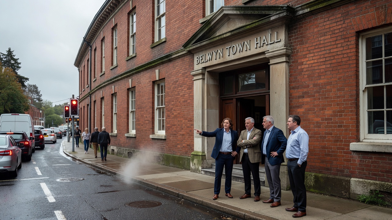 Belwyn Town Hall Tackles Growing Traffic Concerns